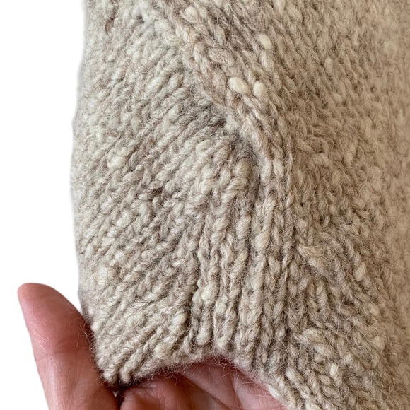 J. Crew Unisex Chunky Wool Oversized Sweater - Picture 3 of 6